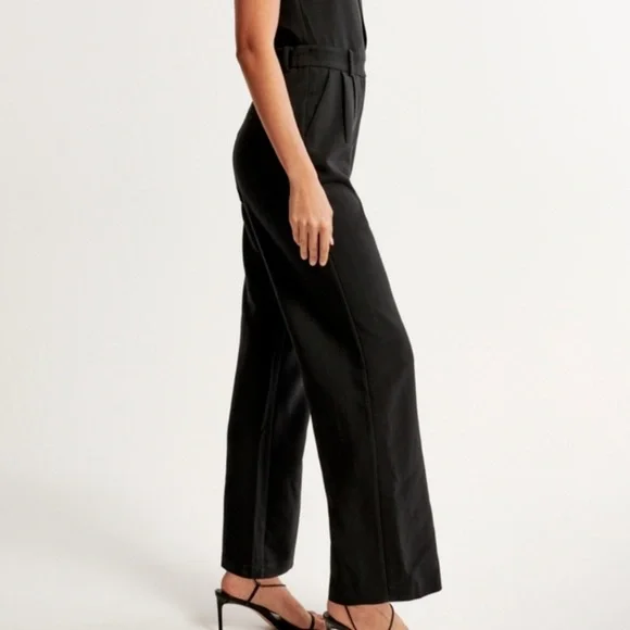 NWT Abercrombie & Fitch Black Sloane Jumpsuit - Picture 10 of 11